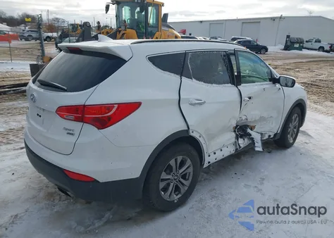 2016 Hyundai Santa Fe Sport 2.4L from USA, damaged, VIN 5XYZUDLB4GG379685